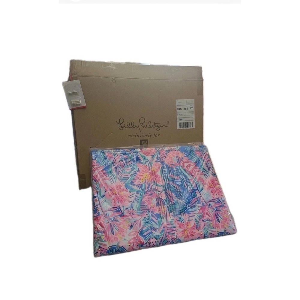 Pottery Barn Teen x Lilly Pulitzer Printed Slathouse Fabric Bulletin Board 18x24